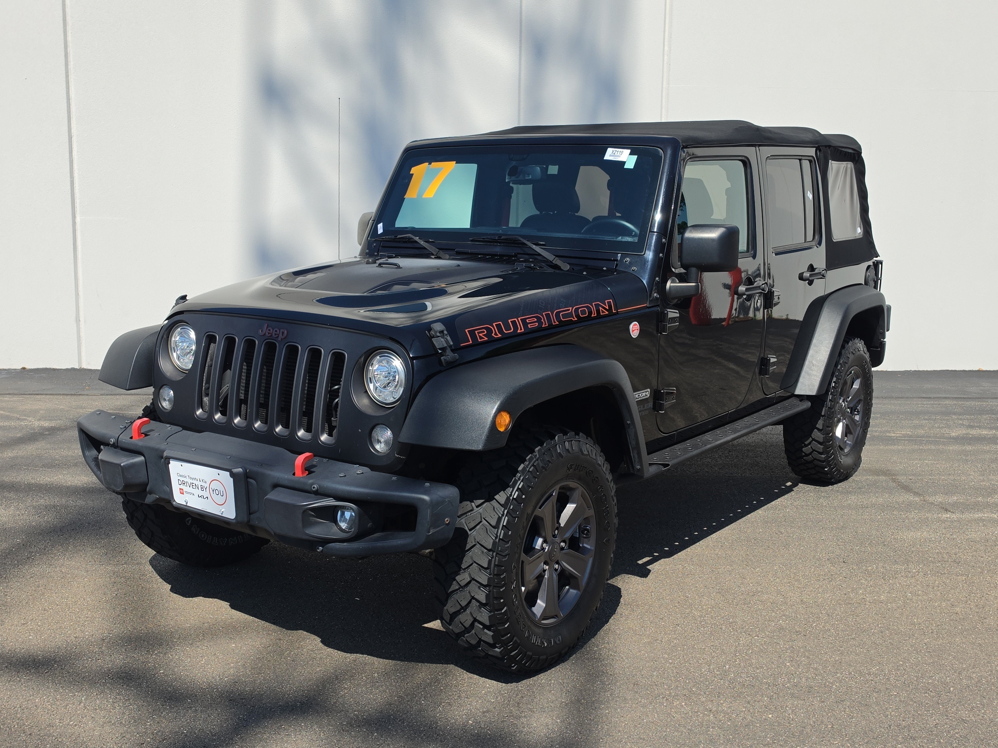 2017 Jeep Wrangler Unlimited Rubicon Recon
